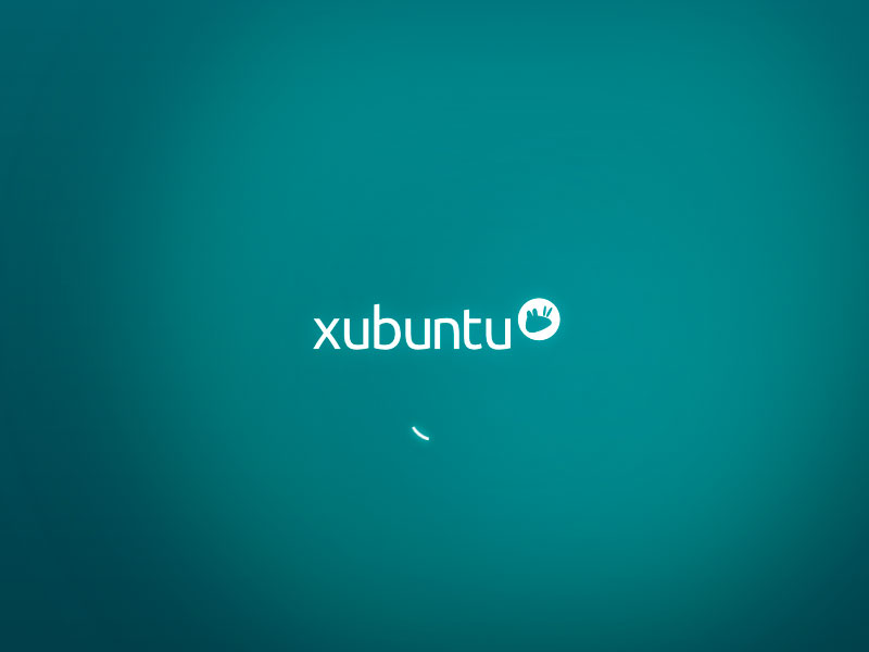 Заставка Xubuntu